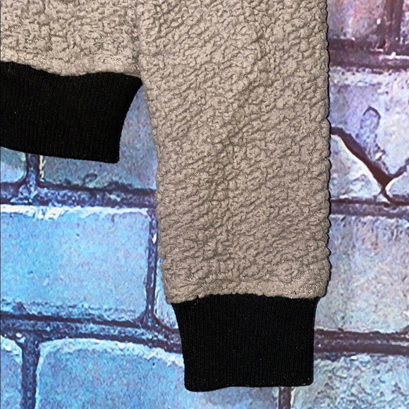 MARRAKECH Women's Gray Sherpa Jacket Small - Picture 3 of 8